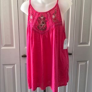 Summer flowy tank top